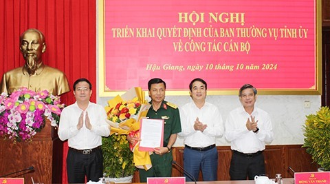  Bổ nhiệm Trưởng Ban Nội chính Tỉnh ủy Hậu Giang 第1张