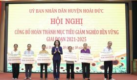 Huyện Hoài Đức hoàn thành mục tiêu giảm nghèo bền vững  第1张