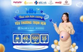  Ưu đãi 40% gói thai sản và 500 triệu tổng giải thưởng tại sự kiện &apos;Thai sản kim cương&apos; 