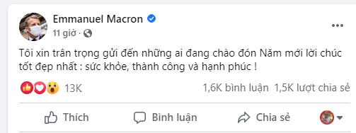 Tổng thống Pháp chúc Tết bằng tiếng Việt  第2张