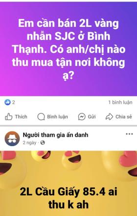  Lý do nhiều người kéo nhau lên ‘chợ mạng’ mua bán vàng 