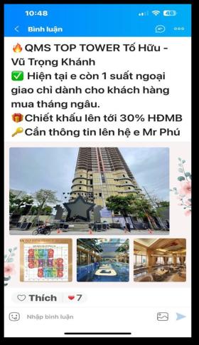  Cảnh giác trò lừa đảo khách hàng mua căn hộ QMS TOP TOWER 