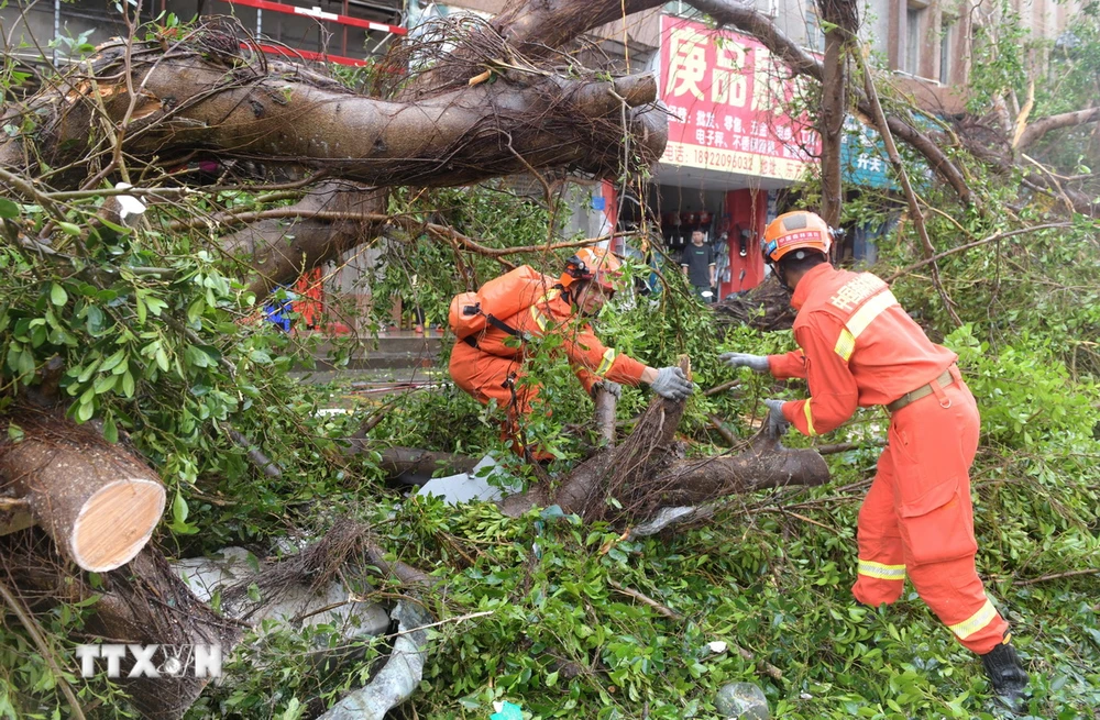 Trung Quốc phân bổ hơn 28 triệu USD cứu trợ vùng thiên tai sau bão Yagi