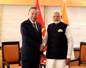 Tổng Bí thư, Chủ tịch nước Tô Lâm tiếp Thủ tướng Ấn Độ Narendra Modi  第1张