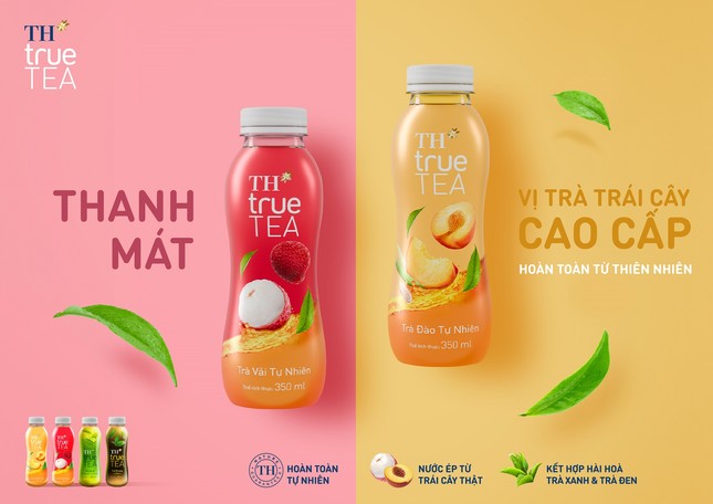  Tập đoàn TH ra mắt trà trái cây TH true TEA: Thanh mát vị trà trái cây cao cấp, hoàn toàn từ thiên nhiên 