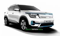  Mẫu sedan chạy điện đầu tiên của Kia lộ diện 第8张