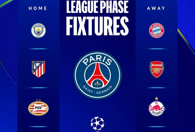  Kết quả bốc thăm Champions League: PSG và Liverpool đối mặt khó khăn 