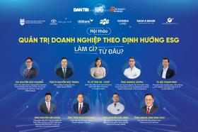 Còn 28 suất dự hội thảo quản trị doanh nghiệp theo định hướng ESG