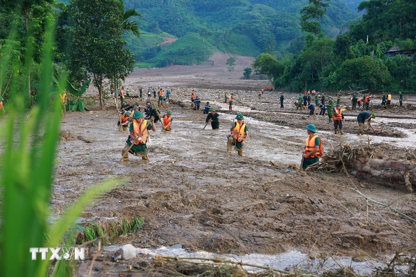  Lào Cai: Tìm thấy thêm thi thể một nạn nhân bị sạt lở ở Làng Nủ 