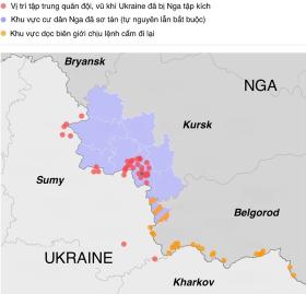 Nga tuyên bố giành lại nửa lãnh thổ Ukraine kiểm soát ở tỉnh Kursk  第2张